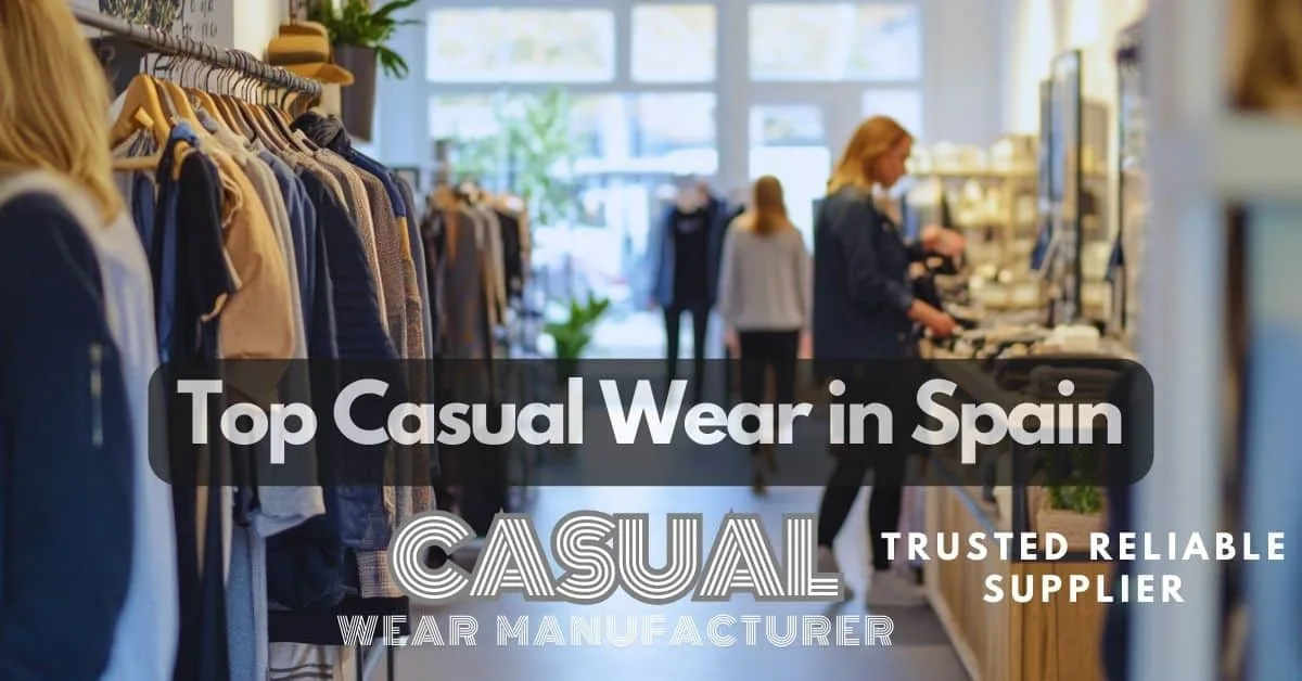 the featured image of show the casual wear manufacturers in spain and A Trusted Reliable Supplier