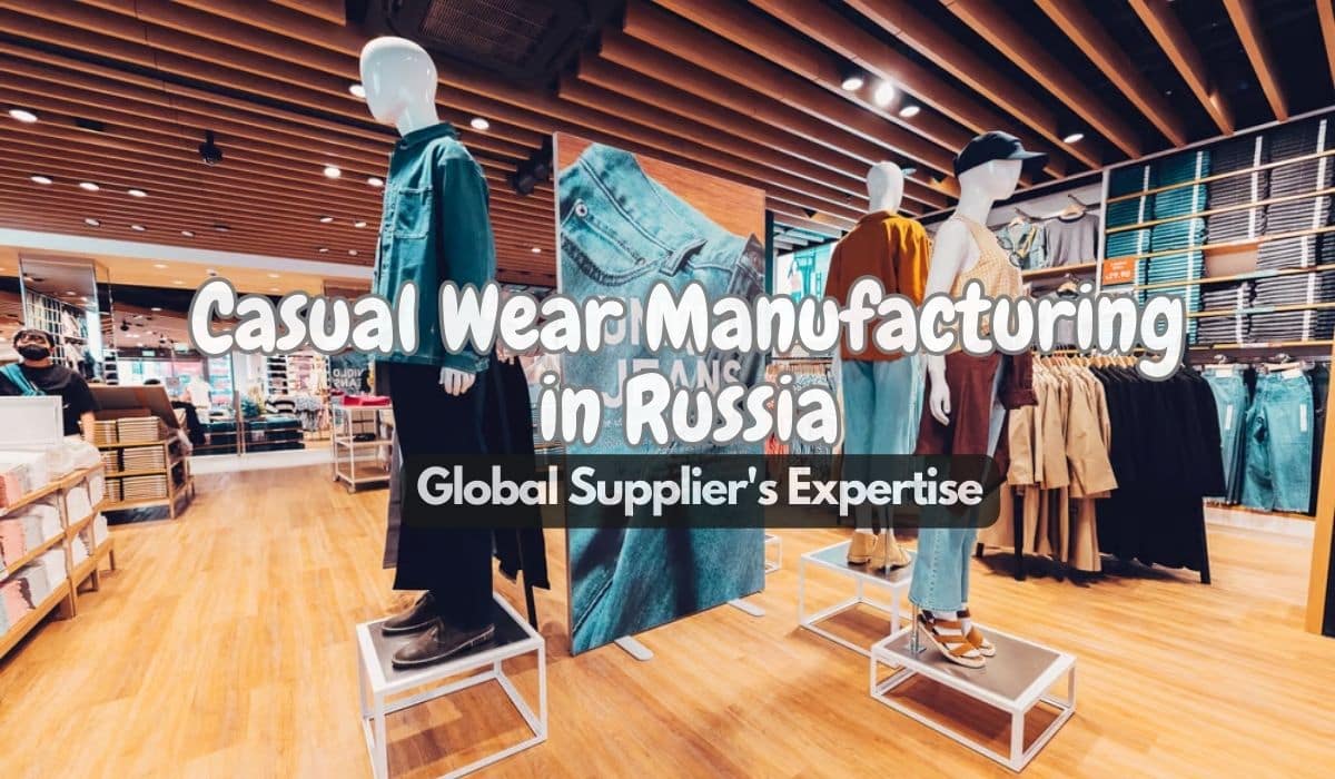 the featured image show the casual wear manufacturer in russia