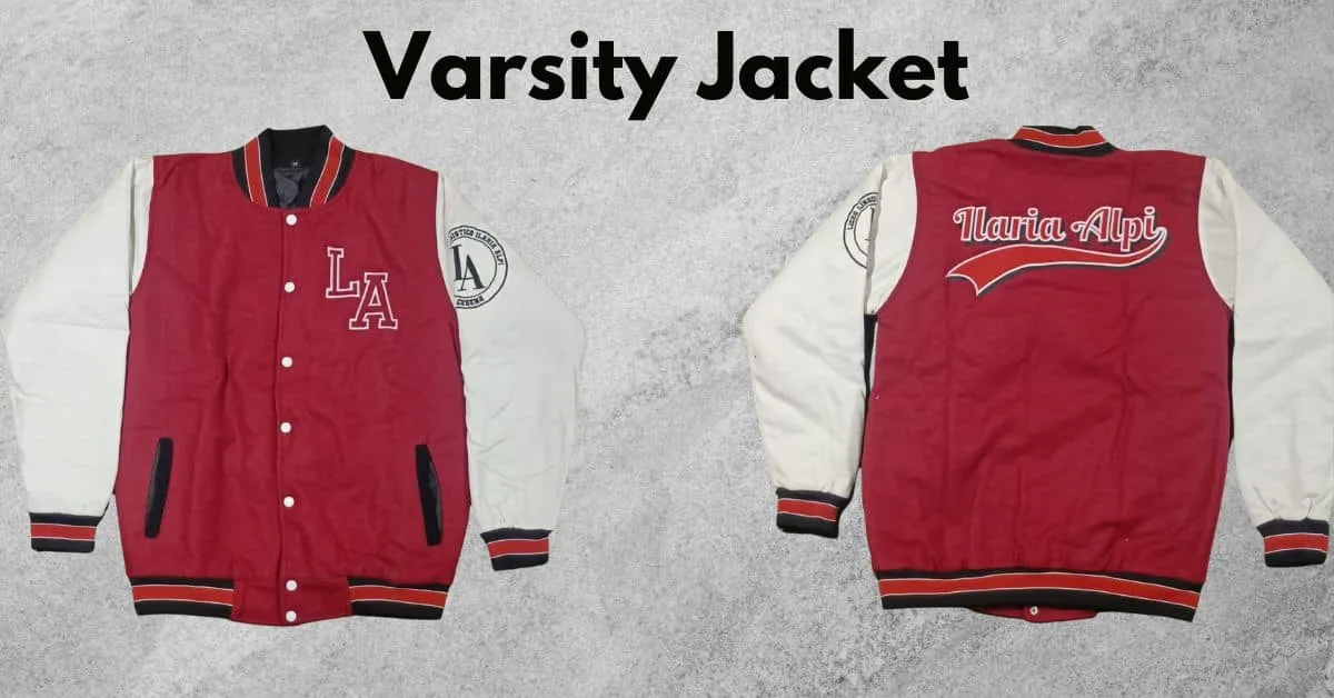 Rich Attitude Varsity deals Jacket