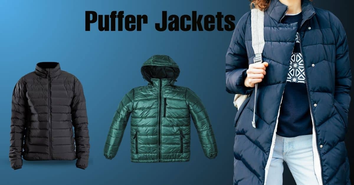 A sleek puffer jacket with a quilted design, offering both warmth and modern style.