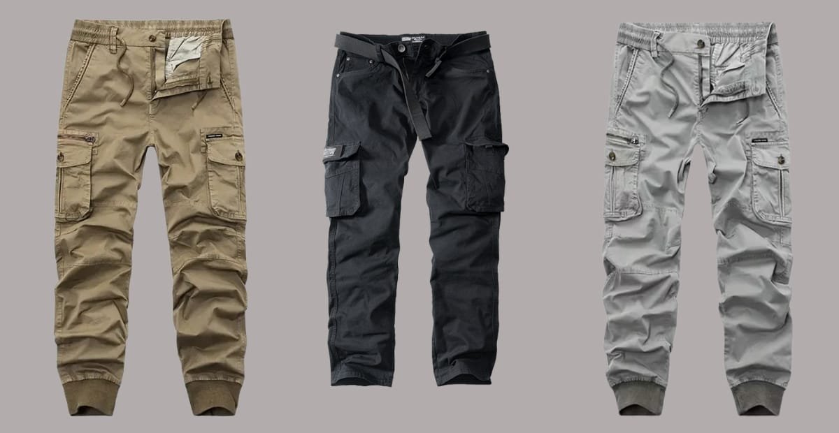Pair of rugged work pants with reinforced double knee patches and heavy-duty stitching, suited for long-lasting protection on construction sites.