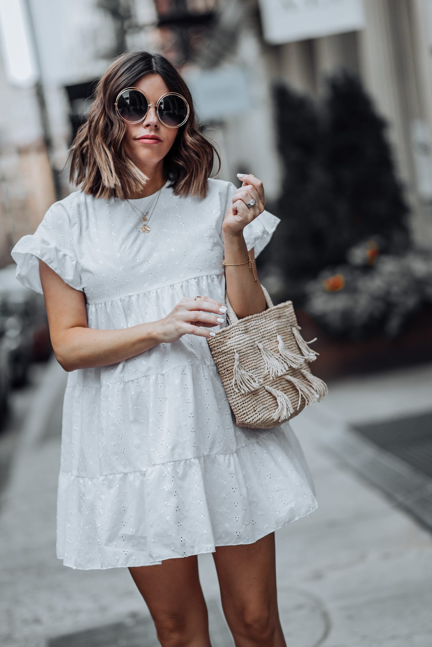 how to style a baby doll shirt-outfit ideas for casual and elegant looks