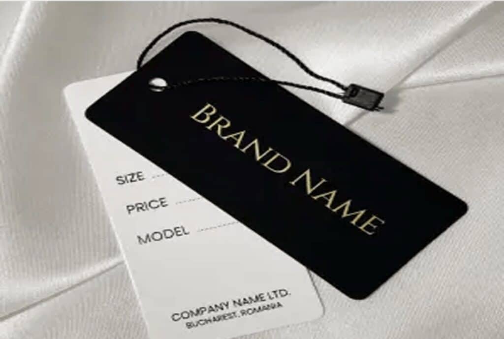 "Factory interior in Europe producing private-label casual apparel, featuring automated cutting tables, sewing lines, and quality control stations."