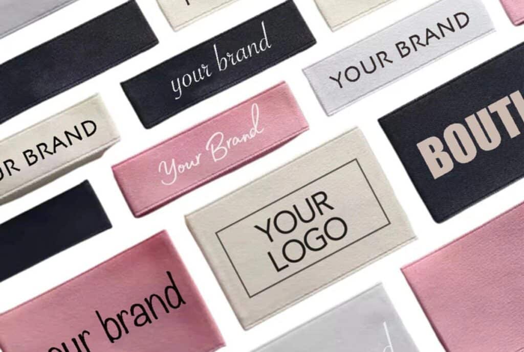 European-based private label fashion supplier presenting a sample collection of casual wear on models and fabric swatches.