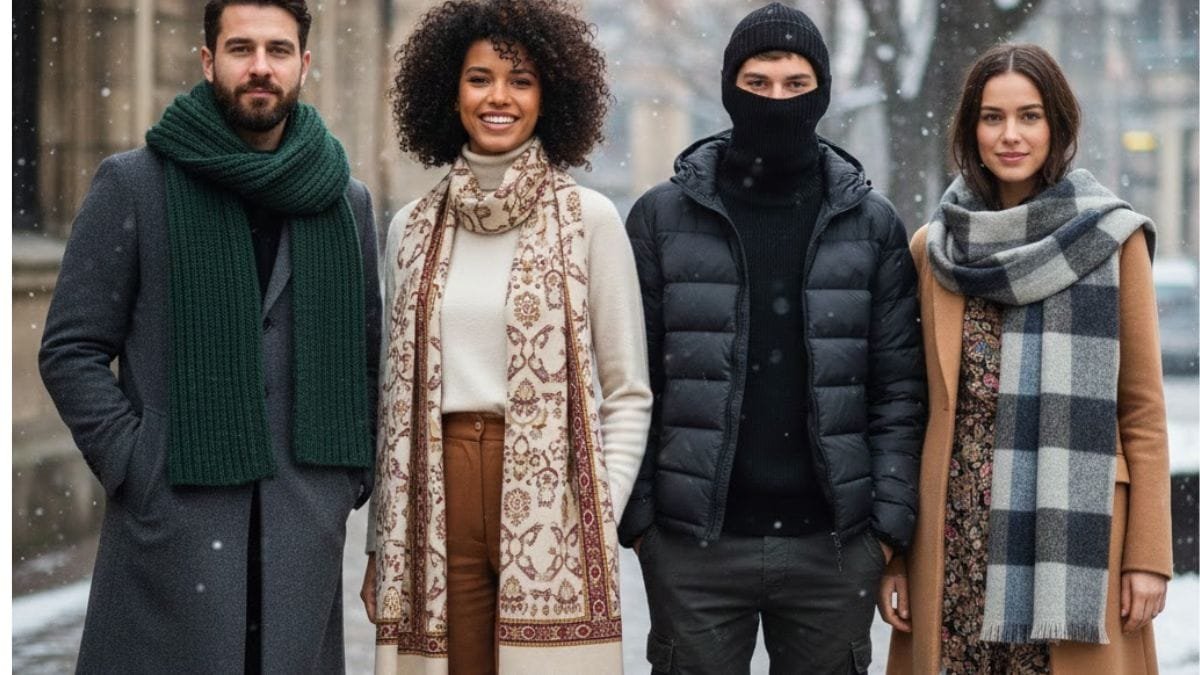 winter scarves for men and women fashion