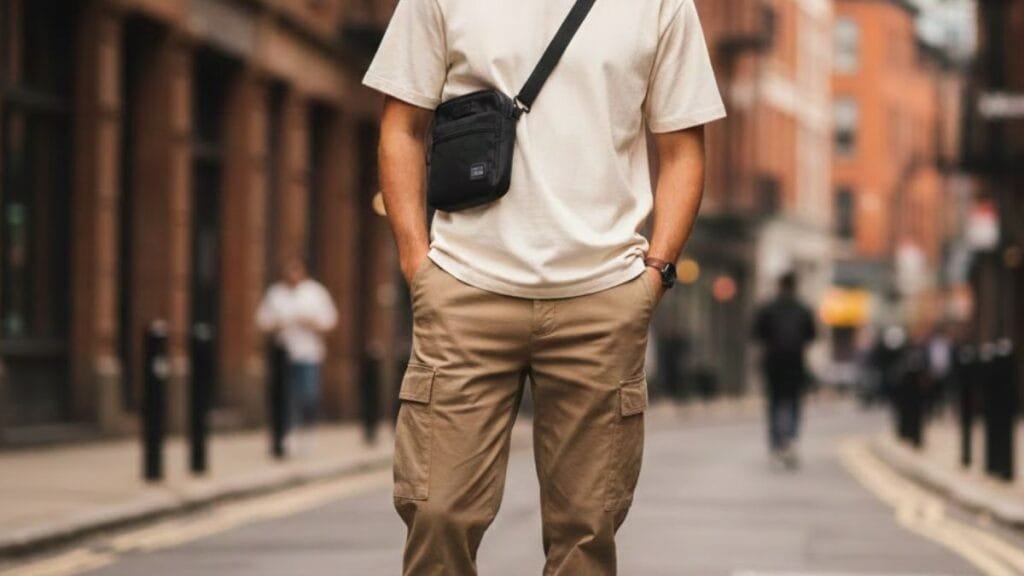 cargo pants styled for everyday casual wear
