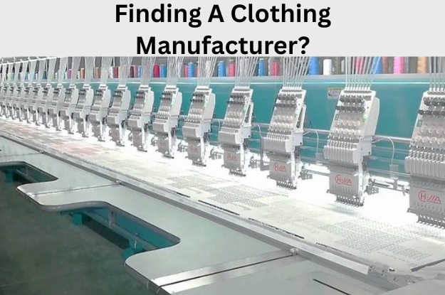 Image of a sewing machine embroidery line with multiple embroidery heads aligned in a row