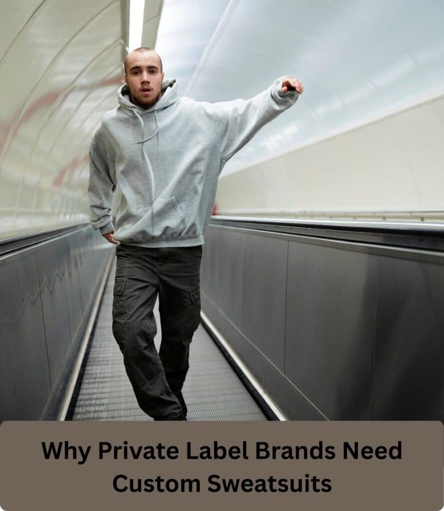 "Phoenix-based factory producing custom sweatsuits for private label brands, with cutting and sewing lines."