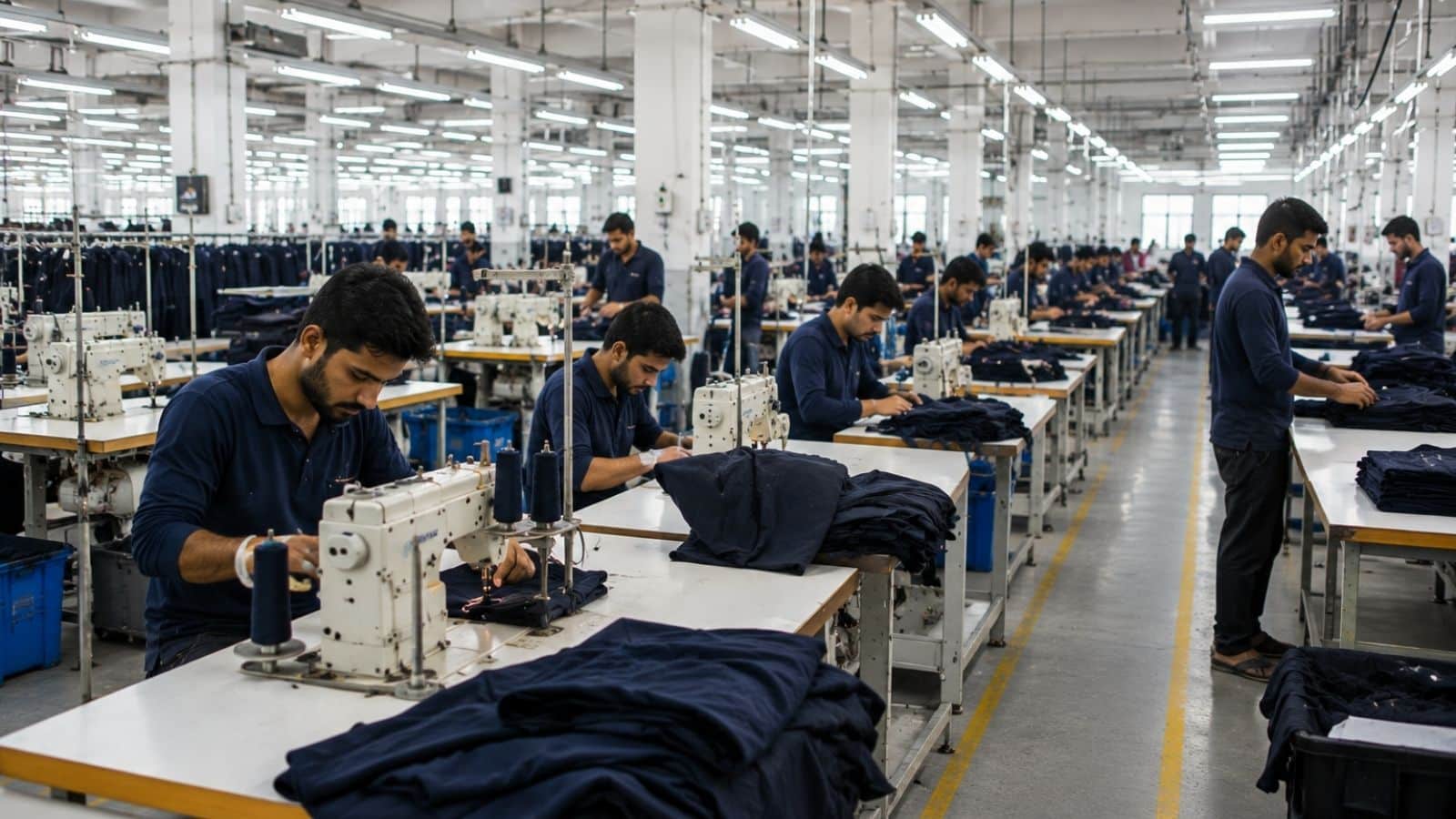 Clothing factory — Fashion Soul International manufacturing facility exterior