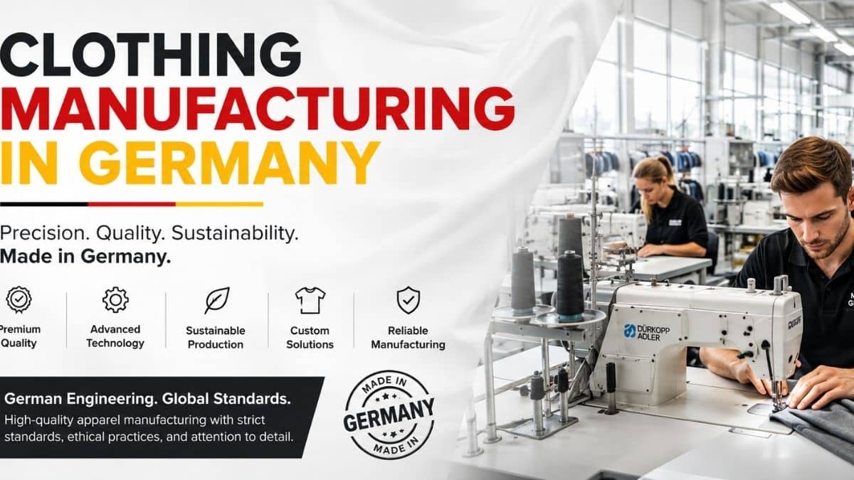 Clothing manufacturing for Germany — production floor at Fashion Soul International