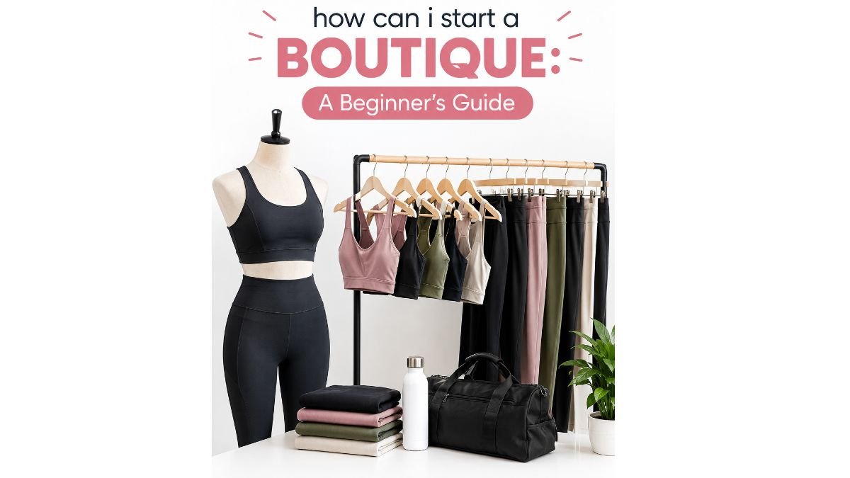 How to start a boutique featuring white-label activewear and clothing displays