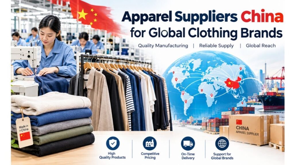 Apparel Suppliers China for Global Clothing Brands – Premium Garment Manufacturing and Worldwide Clothing Supply