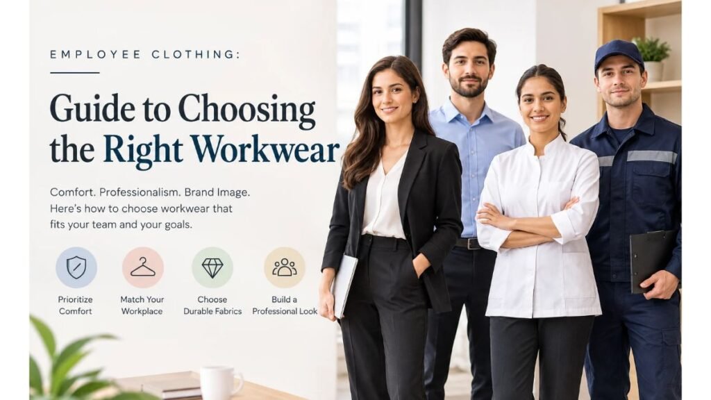Employee Clothing: Guide to Choosing the Right Workwear for Comfort, Professionalism, and Brand Image