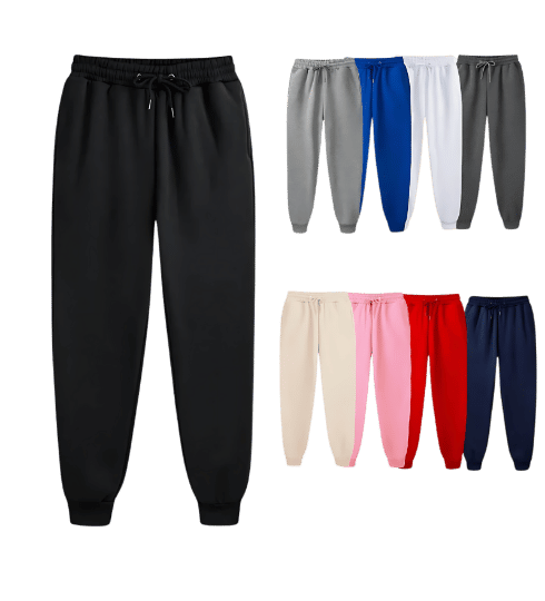 Men's organic cotton joggers in a sleek design, crafted from sustainable materials for maximum comfort and eco-friendliness.