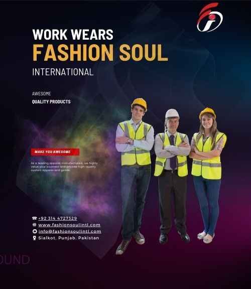Work wear product range. Check out our catalogue.