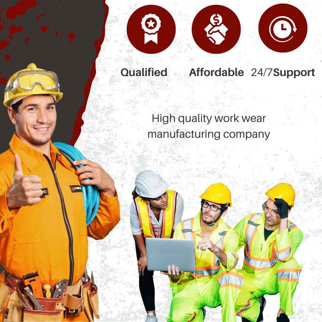 High Quality work wears manufacturer. We do custom work wears clothing.