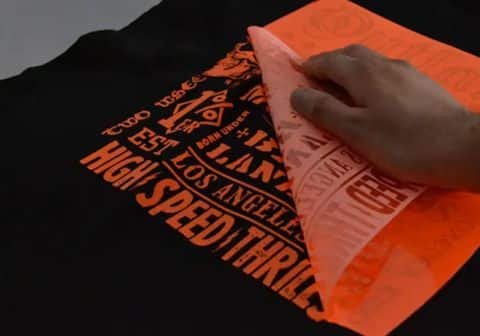 Heat transfer custom printing methods for clothing