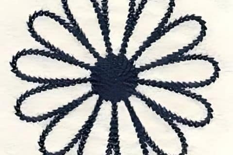 Chain stitch embroidery design service