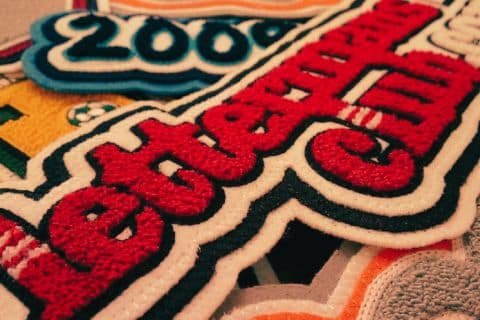 Chenille embroidery provider custom clothing manufacturer