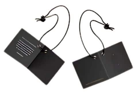 custom hang tags for apparels. Folded Hang Tags can be easily fould and give a decent look.