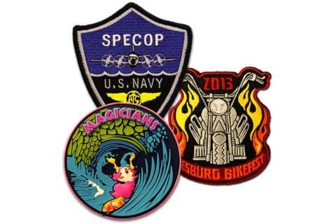 custom embroidery patch design service.