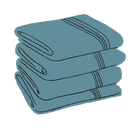 Towels icon.