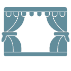Valances for windows.