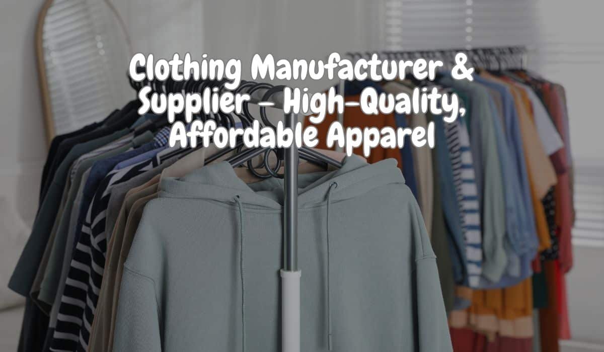 Clothing Manufacturer in UK facility showcasing skilled craftsmanship and eco-friendly production processes.