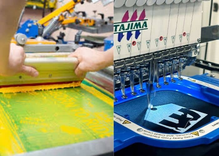 Screen printing and embroidery customization services by a top Hoodie Supplier in USA.